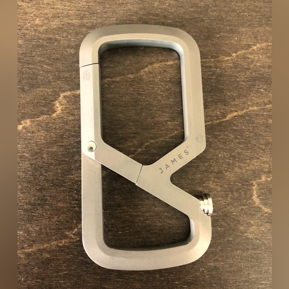 James Brand - The Mehlville Carabiner (titanium)